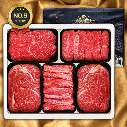 [횡성투뿔NO.9]시그니처 NO.9 특선 5P 5호 2.5kg(등/등/특/채/갈500)