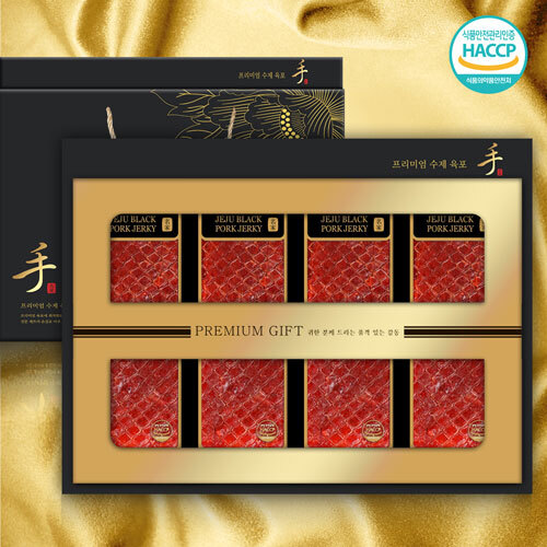 [제주흑돼지]수제육포 1호 240g(지함60g 4p)