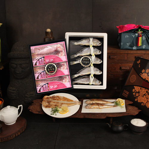 [애명작컬렉션] 제주홍옥돔&영광참굴비 한정기획(2단)