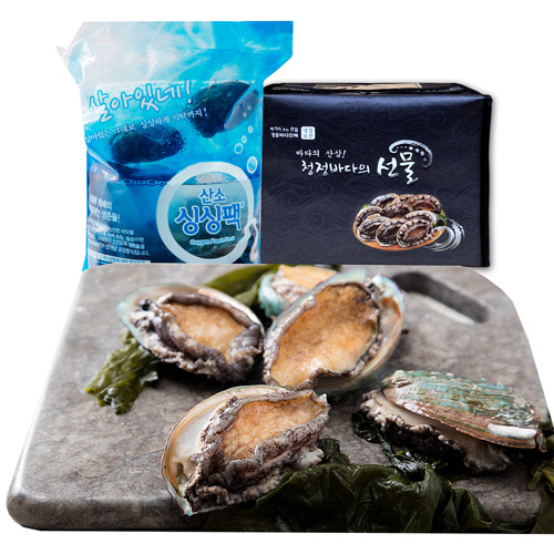 완도활전복 명절 6호 1kg(11-12미)