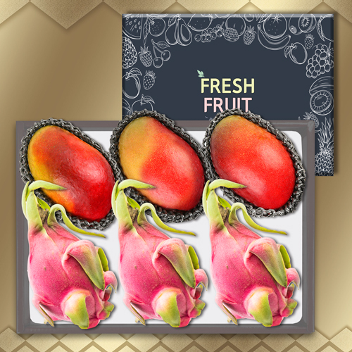 [열대과일]프리미엄 애플망고용과 6과 3kg(애3용3)