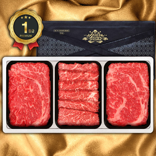 1등급횡성한우 3P 22호 750g(등/등/특250)