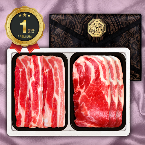 [한돈가]1등급 한돈구이 2P 11호 800g(삼/목400)