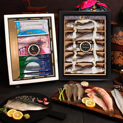 [애명작컬렉션] 
인기생선(4종) 스페셜 (2단/참굴비,갈치,옥돔,고등어)