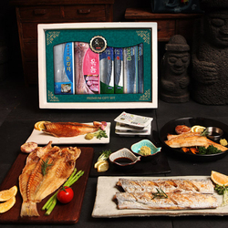 [제주구이특선] 명품수산물 4종 실속세트(갈.옥.고.삼)