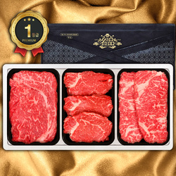 1등급횡성한우 3P 25호 1.5kg(등/안/채500)