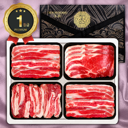 [한돈가]1등급 한돈구이 4P 15호 2kg(삼/삼/목/가500)